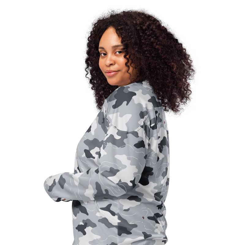 Frozen Tundra Topo CAMO Unisex Hockey Fan Jersey