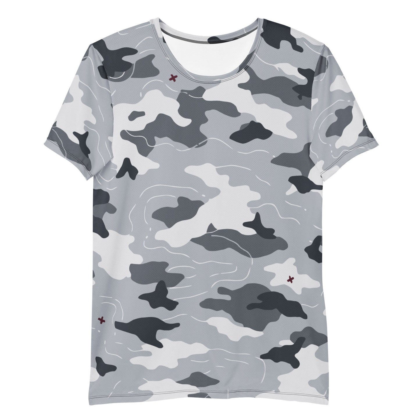 Frozen Tundra Topo CAMO Mens athletic t-shirt - Athletic T-Shirts