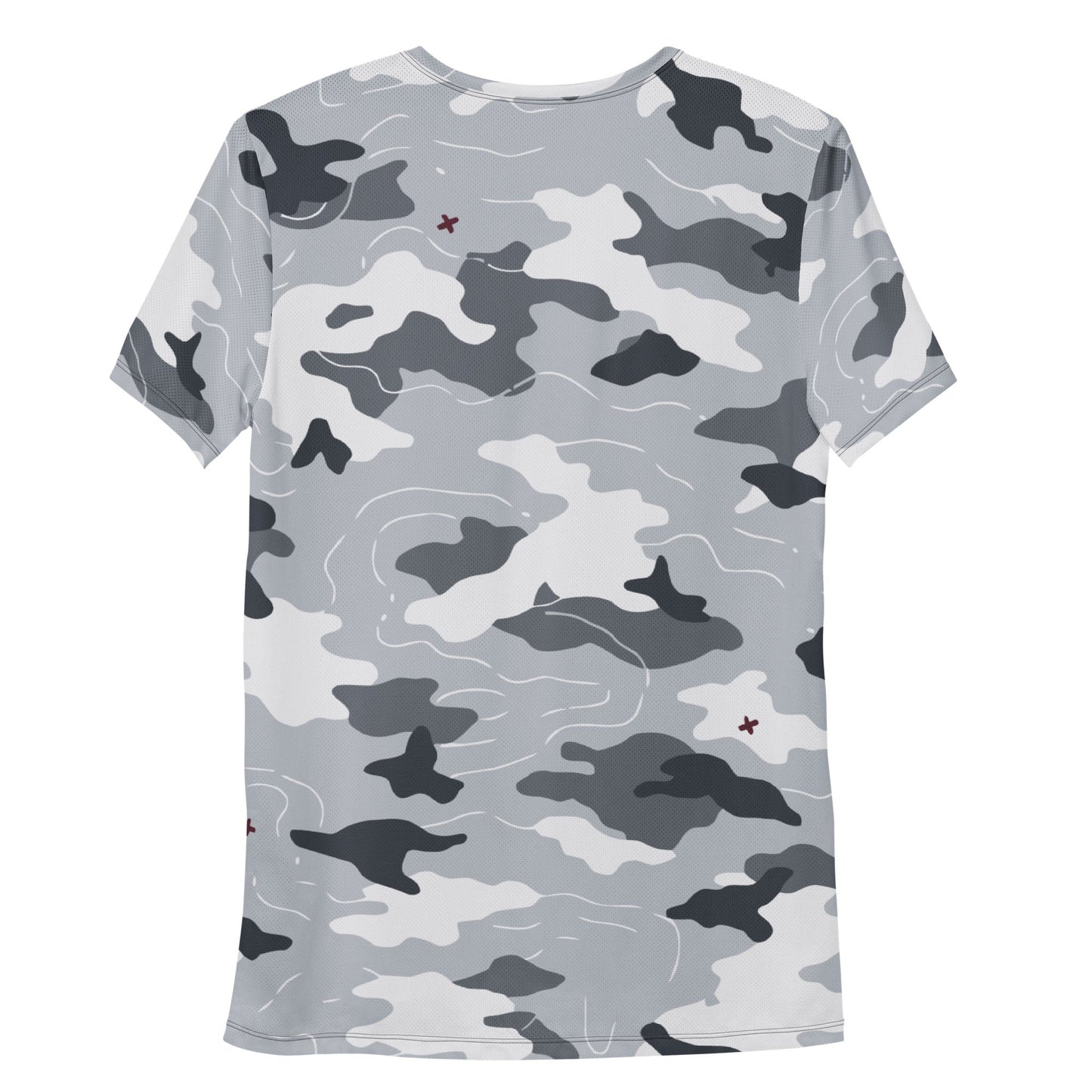 Frozen Tundra Topo CAMO Mens athletic t-shirt - Athletic T-Shirts