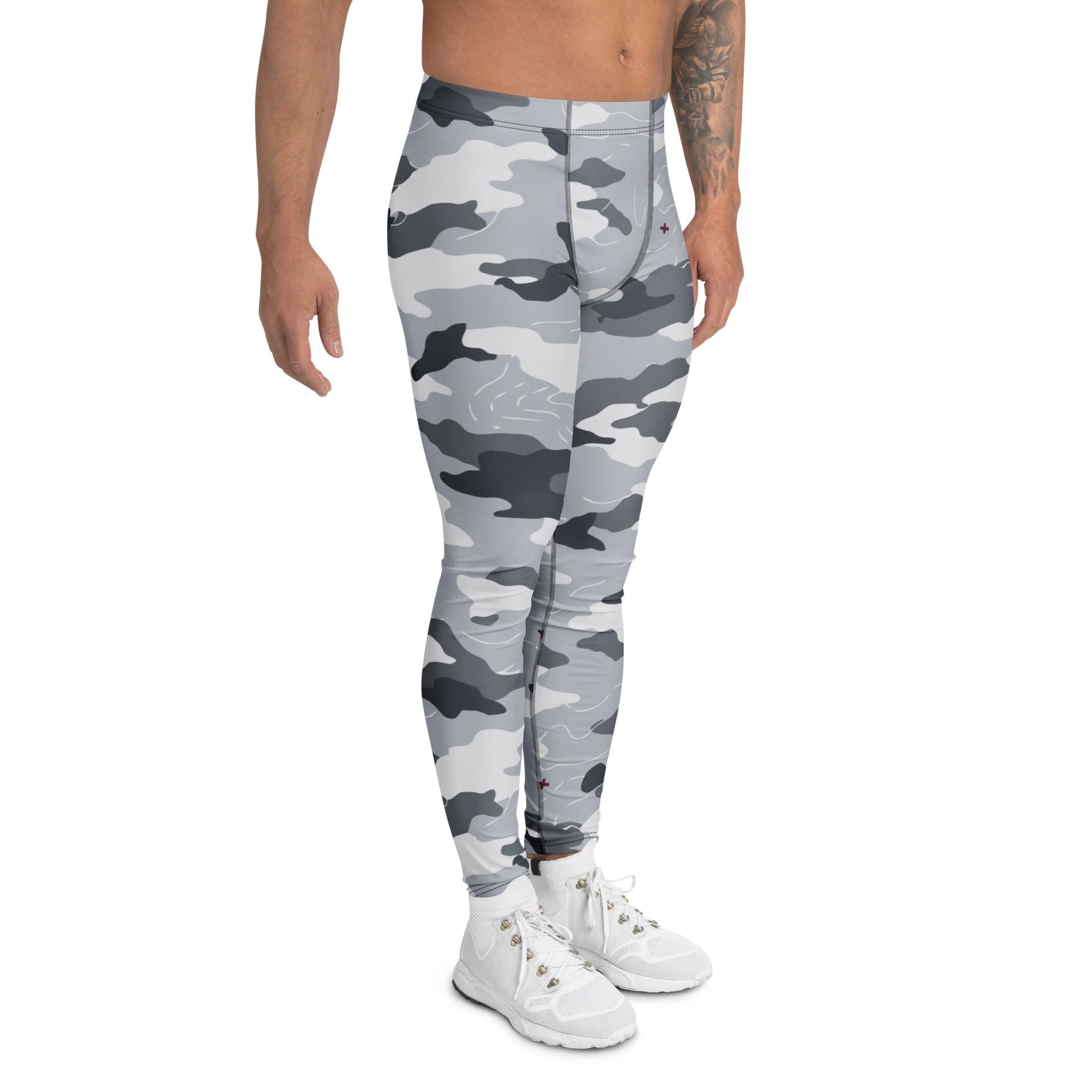 Frozen Tundra Topo CAMO Mens Leggings