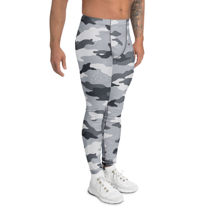 Frozen Tundra Topo CAMO Mens Leggings