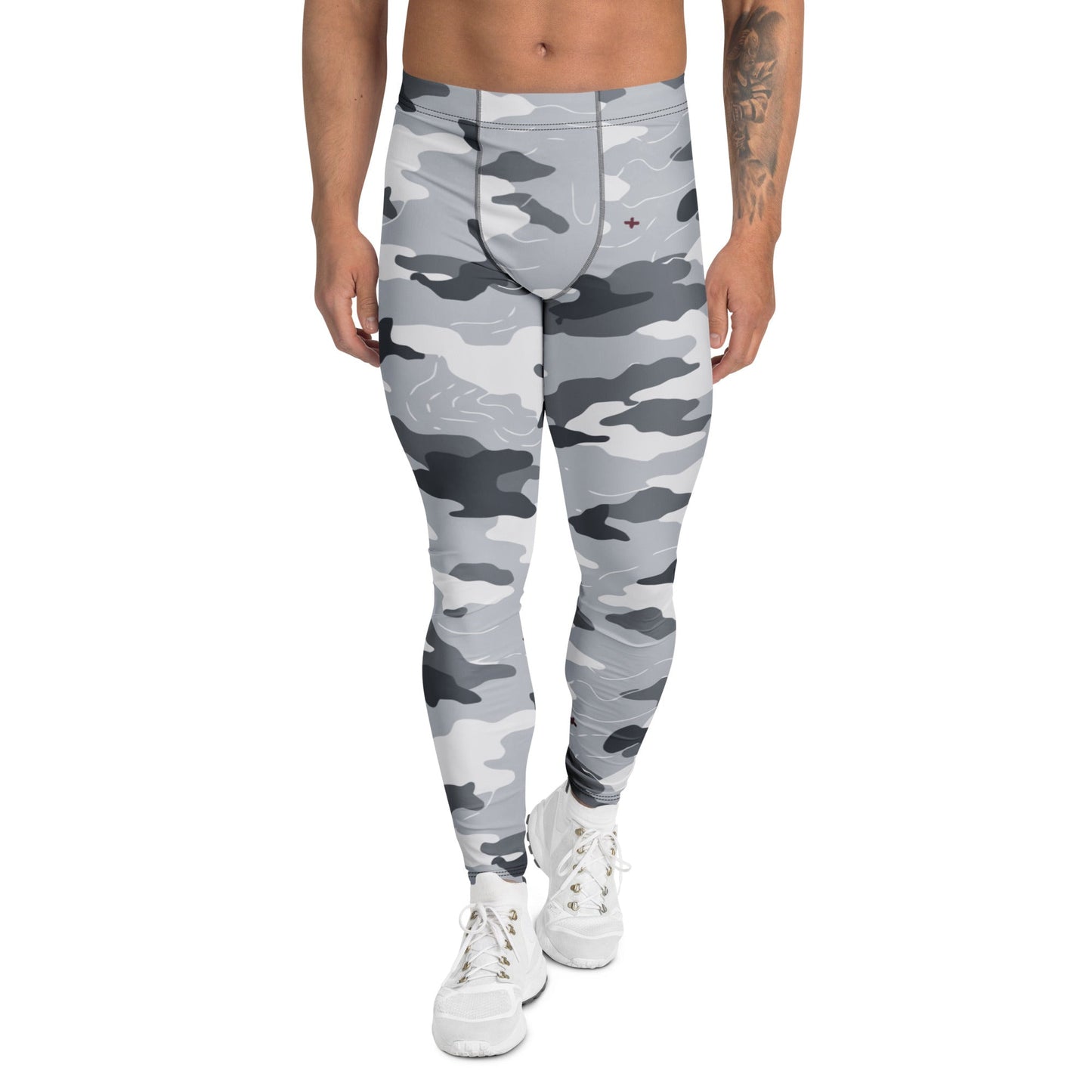 Frozen Tundra Topo CAMO Mens Leggings - XS
