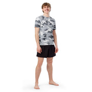 Frozen Tundra Topo CAMO Mens Short-Sleeve Rash Guard - SS