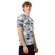 Frozen Tundra Topo CAMO Mens Short-Sleeve Rash Guard - SS