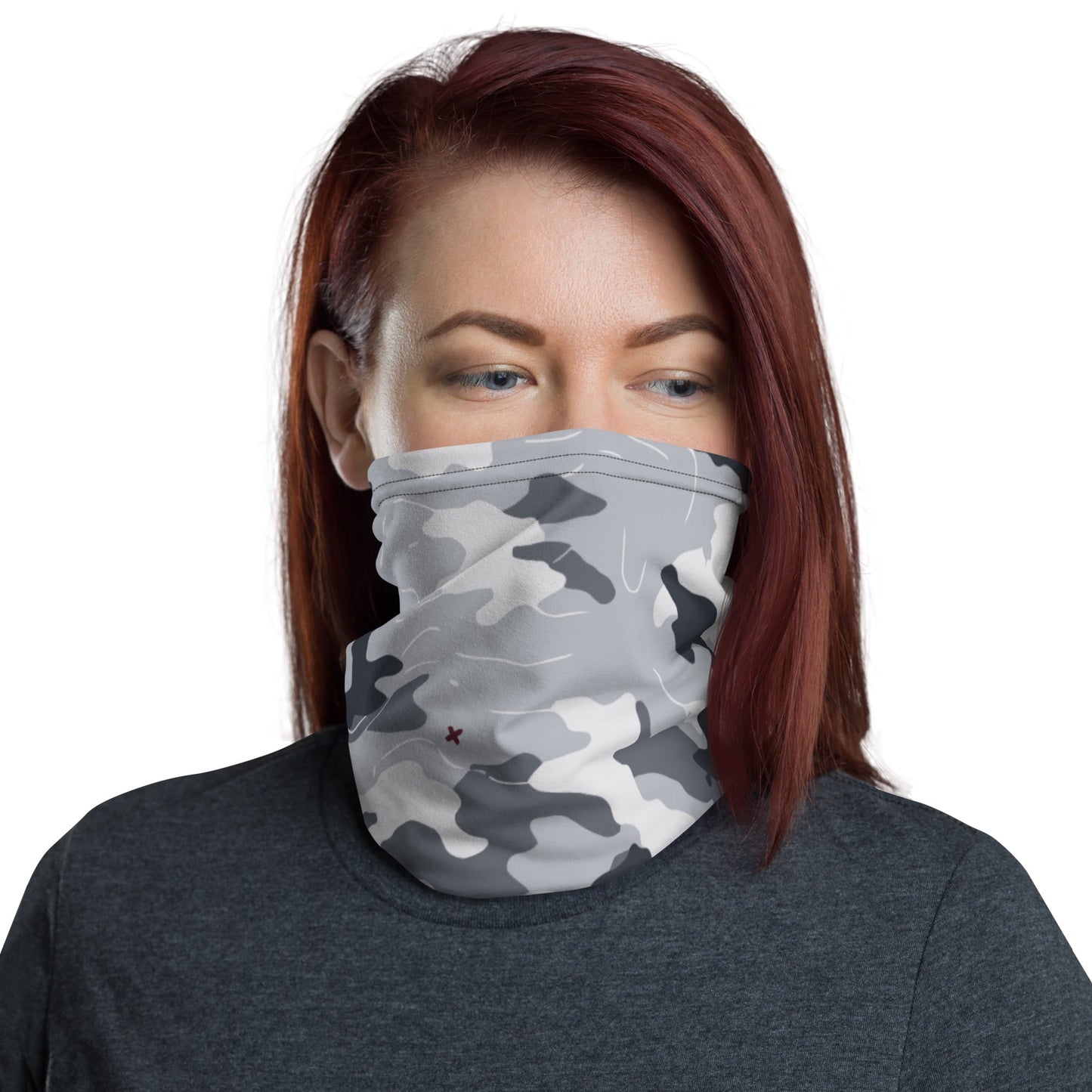 Frozen Tundra Topo CAMO Neck Gaiter - Gaiters