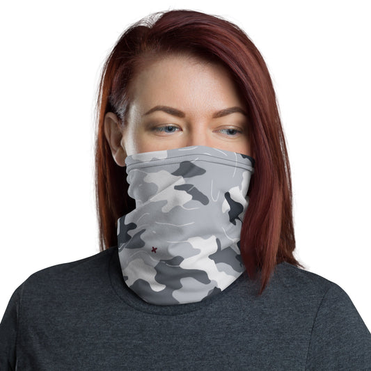 Frozen Tundra Topo CAMO Neck Gaiter - Gaiters