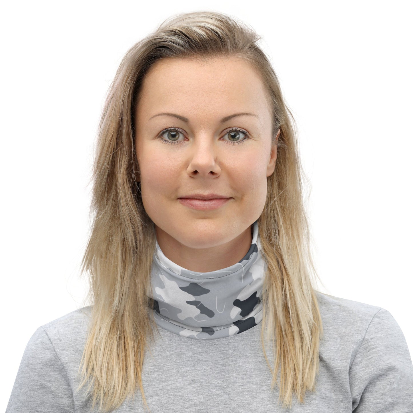 Frozen Tundra Topo CAMO Neck Gaiter - Gaiters