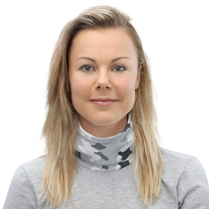 Frozen Tundra Topo CAMO Neck Gaiter - Gaiters