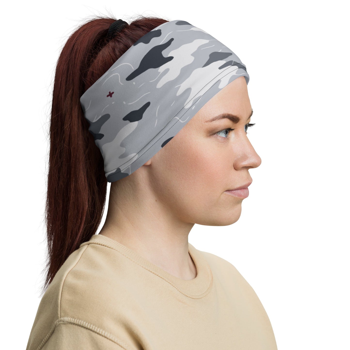 Frozen Tundra Topo CAMO Neck Gaiter - Gaiters