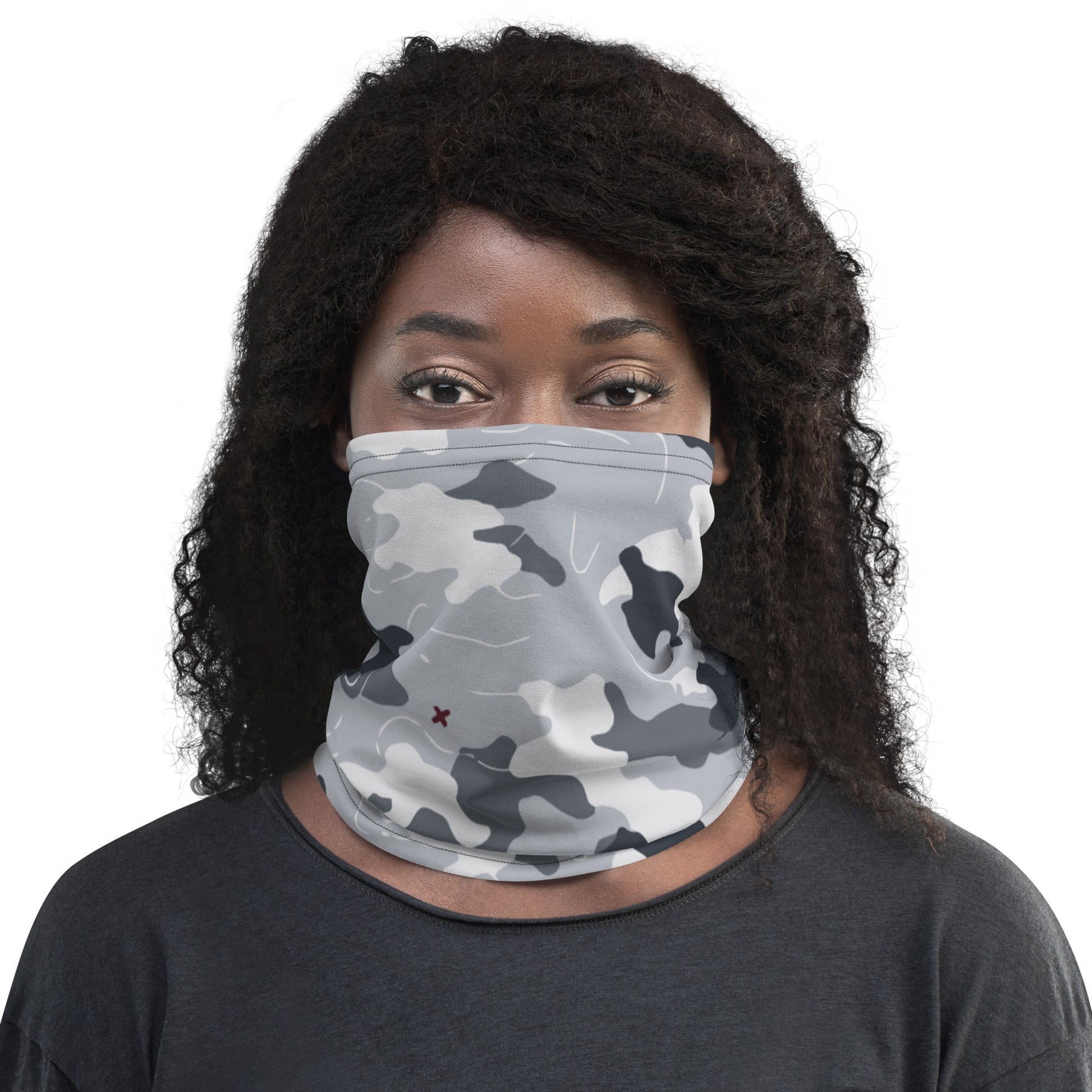 Frozen Tundra Topo CAMO Neck Gaiter - Gaiters