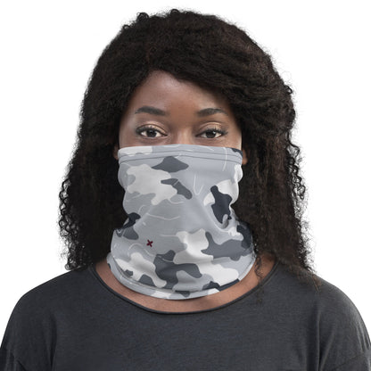 Frozen Tundra Topo CAMO Neck Gaiter - Gaiters