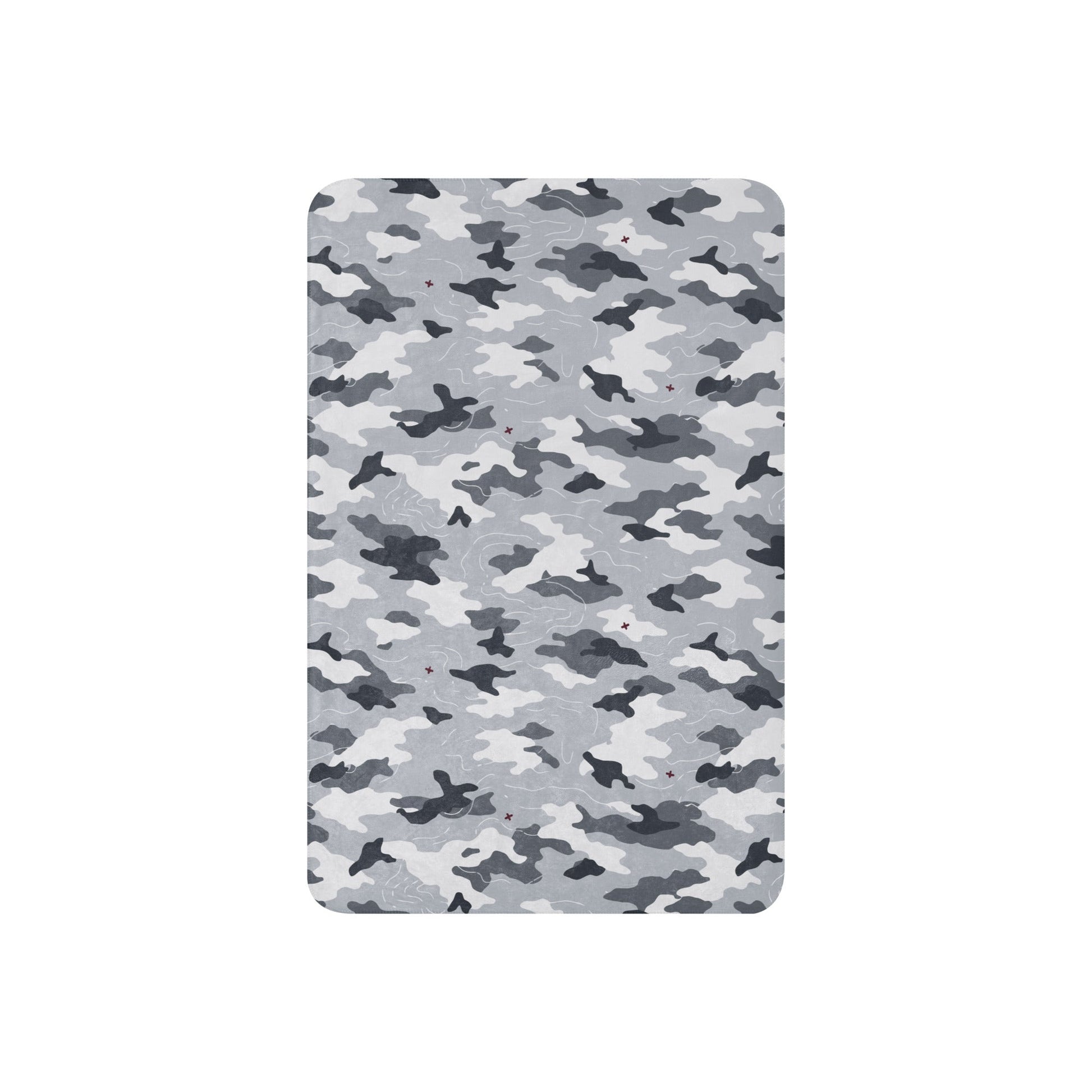 Frozen Tundra Topo CAMO Sherpa blanket - Blankets