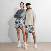 Frozen Tundra Topo CAMO Unisex Athletic Long Shorts