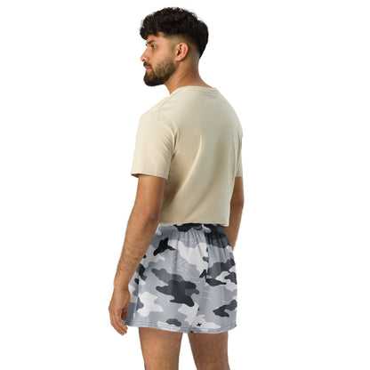 Frozen Tundra Topo CAMO Unisex Athletic Shorts