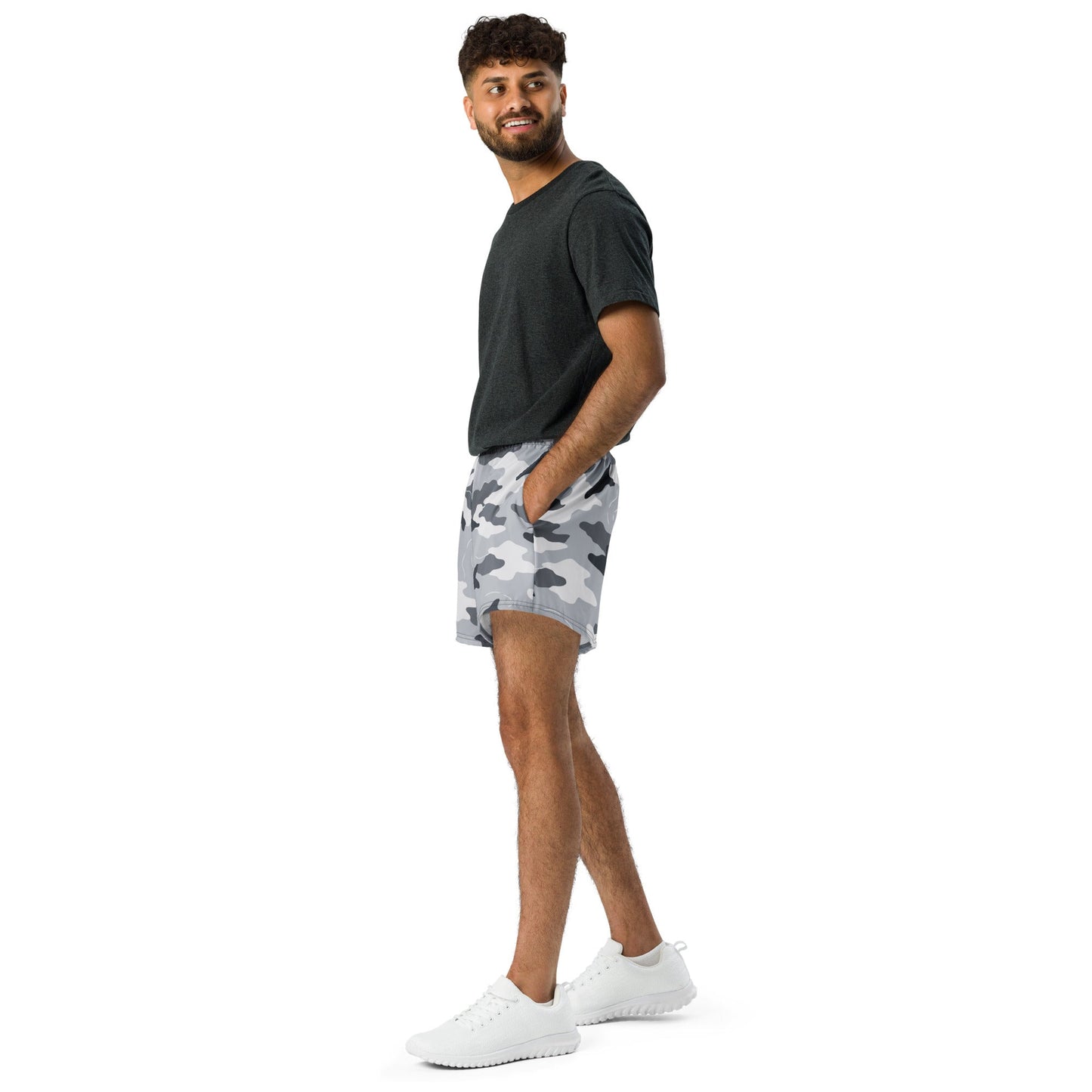 Frozen Tundra Topo CAMO Unisex Athletic Shorts