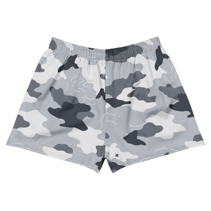 Frozen Tundra Topo CAMO Unisex Athletic Shorts