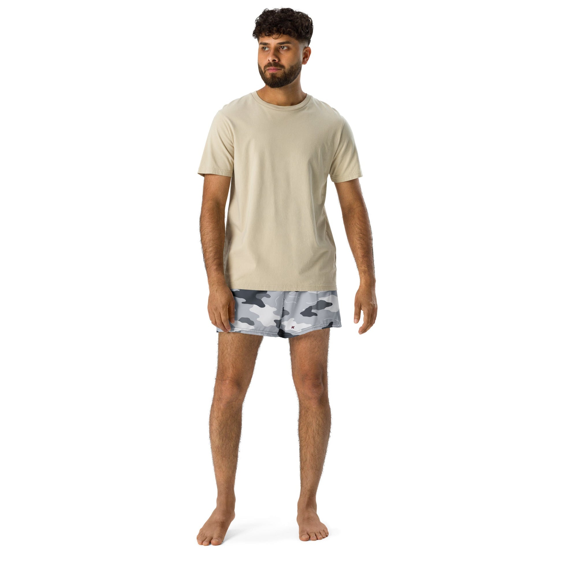 Frozen Tundra Topo CAMO Unisex Athletic Shorts