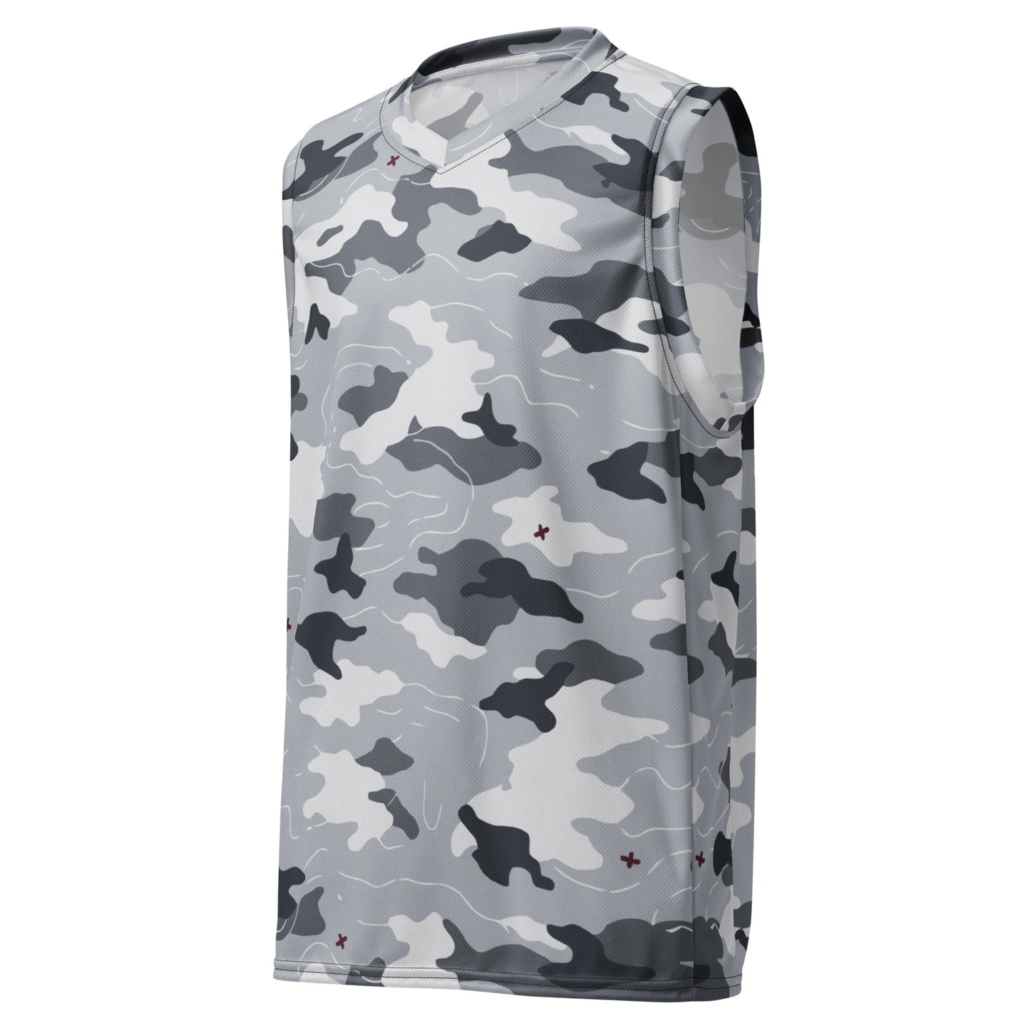 Frozen Tundra Topo CAMO unisex basketball jersey - Basketball Jerseys