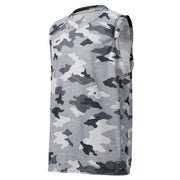 Frozen Tundra Topo CAMO Unisex Basketball Jersey