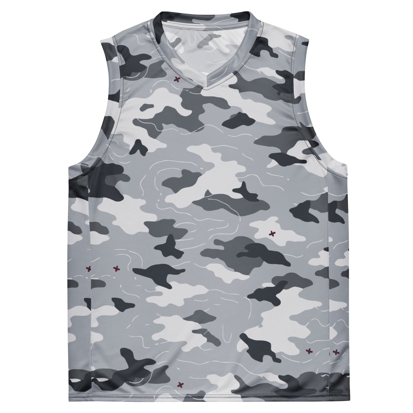 Frozen Tundra Topo CAMO unisex basketball jersey - Basketball Jerseys