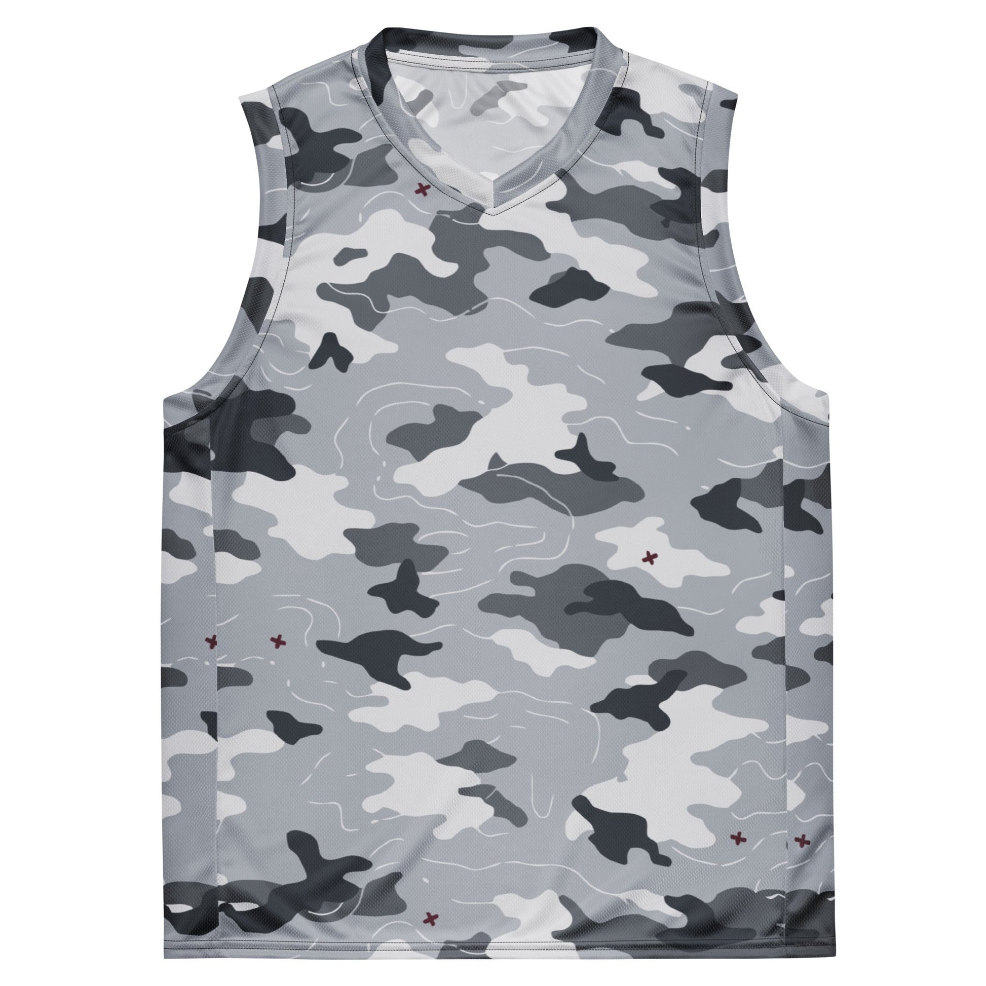Frozen Tundra Topo CAMO unisex basketball jersey - Basketball Jerseys