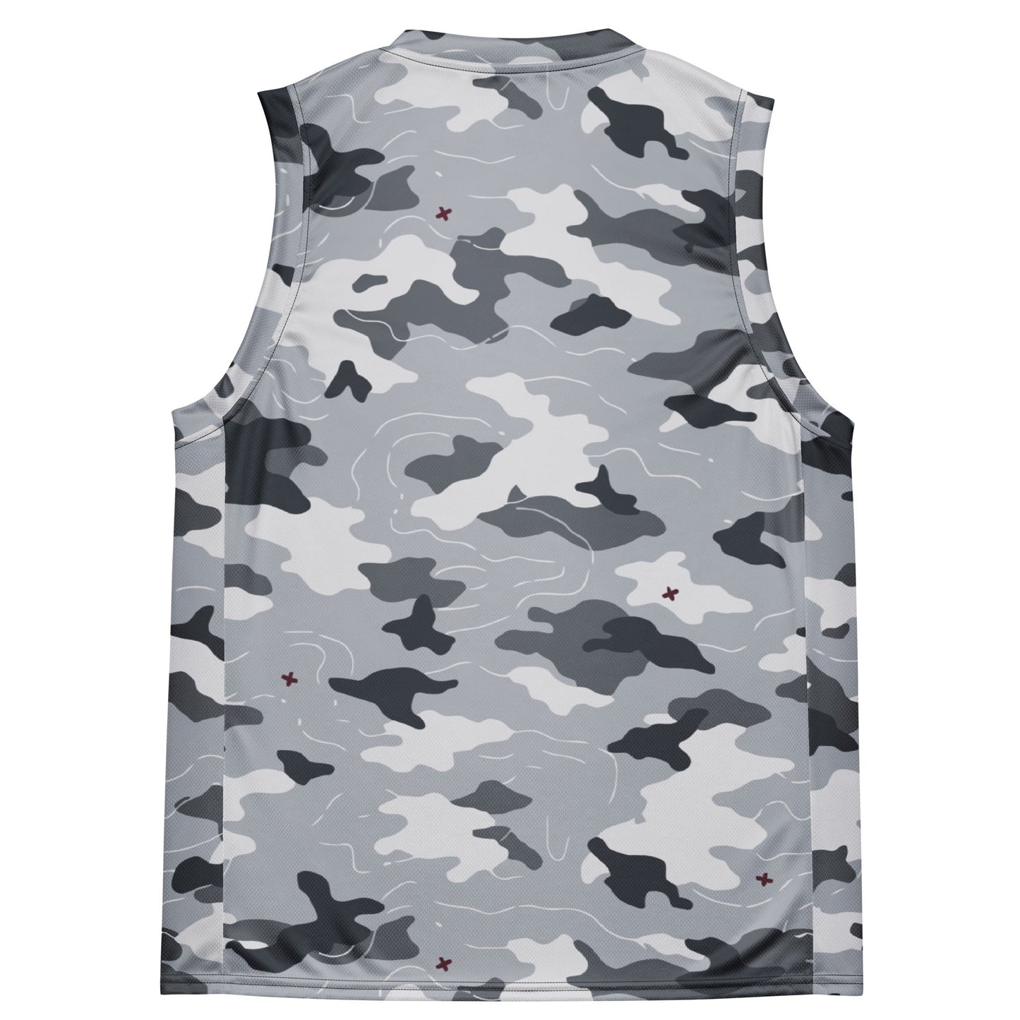Frozen Tundra Topo CAMO unisex basketball jersey - Basketball Jerseys