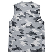 Frozen Tundra Topo CAMO Unisex Basketball Jersey