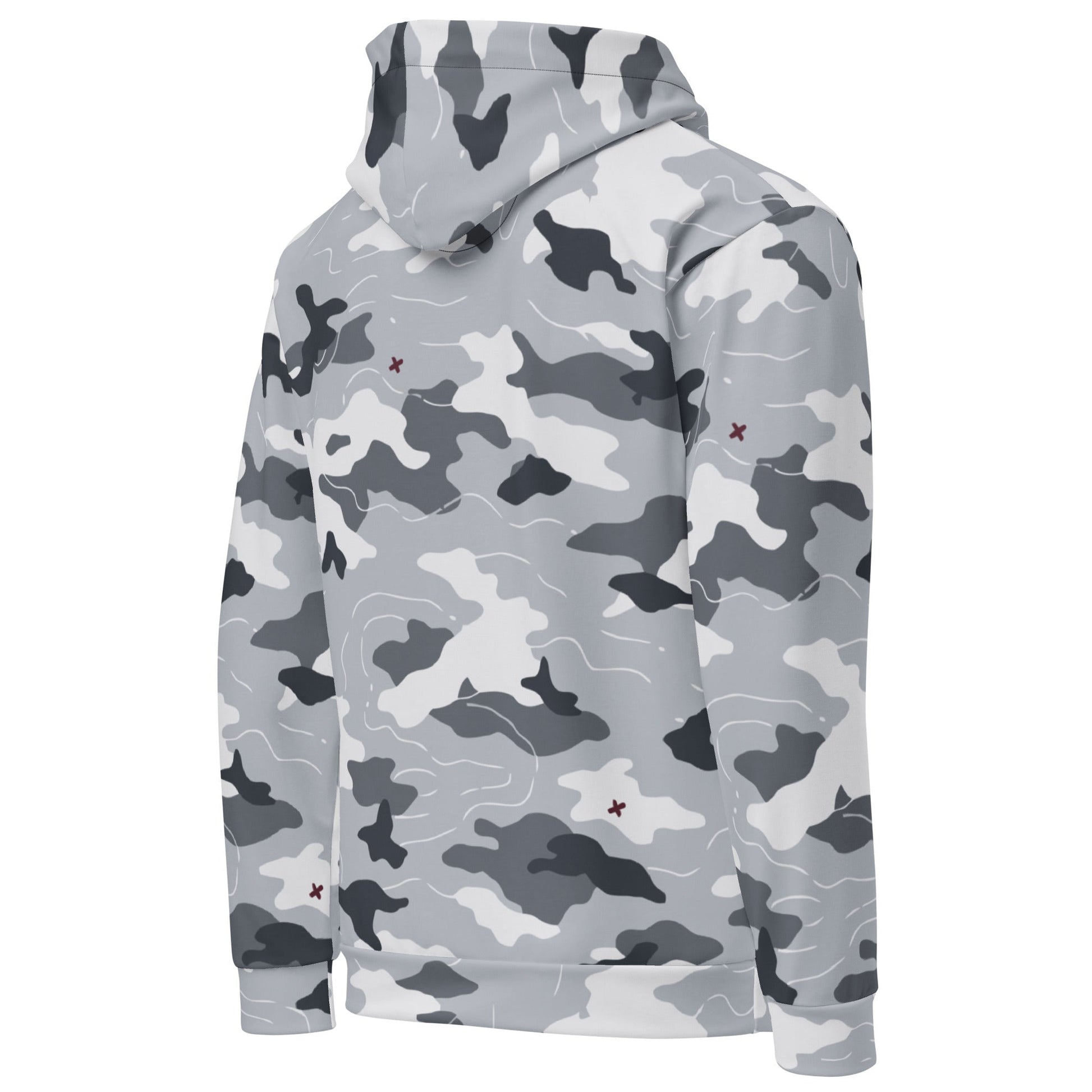 Frozen Tundra Topo CAMO Unisex Hoodie - Hoodies