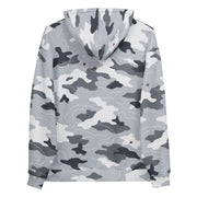 Frozen Tundra Topo CAMO Unisex Hoodie