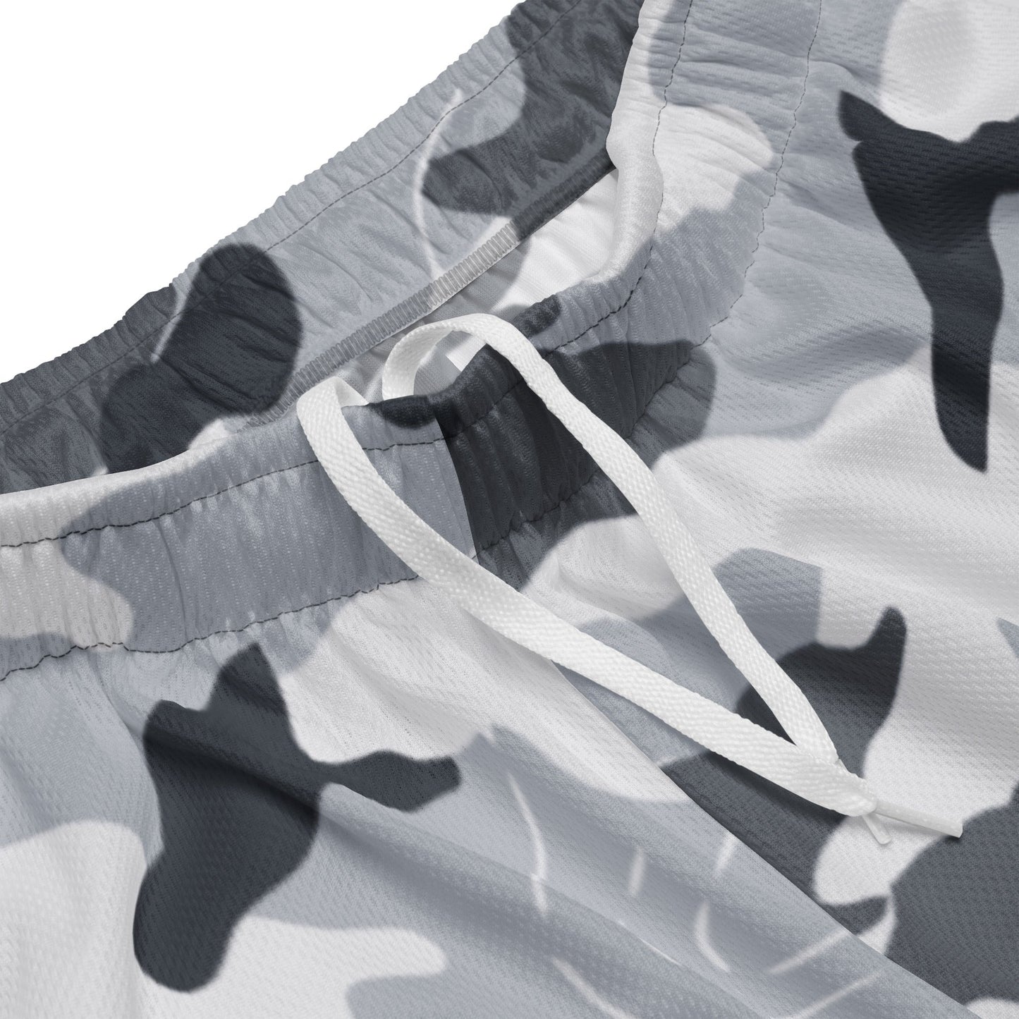 Frozen Tundra Topo CAMO Unisex mesh shorts - Mesh Shorts
