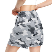 Frozen Tundra Topo CAMO Unisex Mesh Shorts