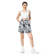 Frozen Tundra Topo CAMO Unisex Mesh Shorts