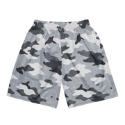 Frozen Tundra Topo CAMO Unisex Mesh Shorts
