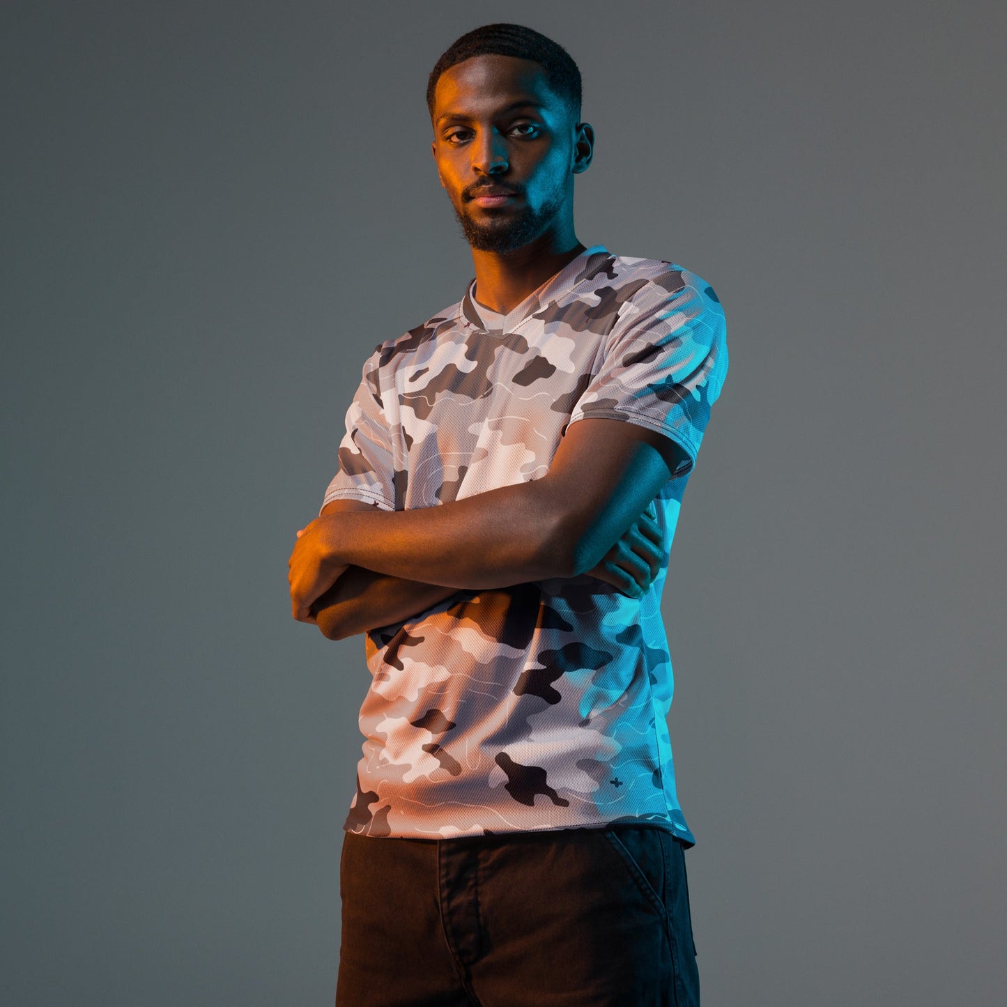 Frozen Tundra Topo CAMO unisex sports jersey - Sports Jerseys