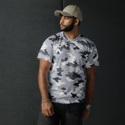 Frozen Tundra Topo CAMO Unisex Sports Jersey