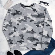 Frozen Tundra Topo CAMO Unisex Sweatshirt