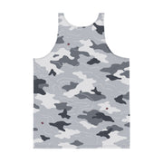 Frozen Tundra Topo CAMO Unisex Tank Top - Shirt
