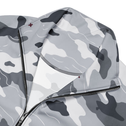 Frozen Tundra Topo CAMO Unisex track jacket - Track Jackets