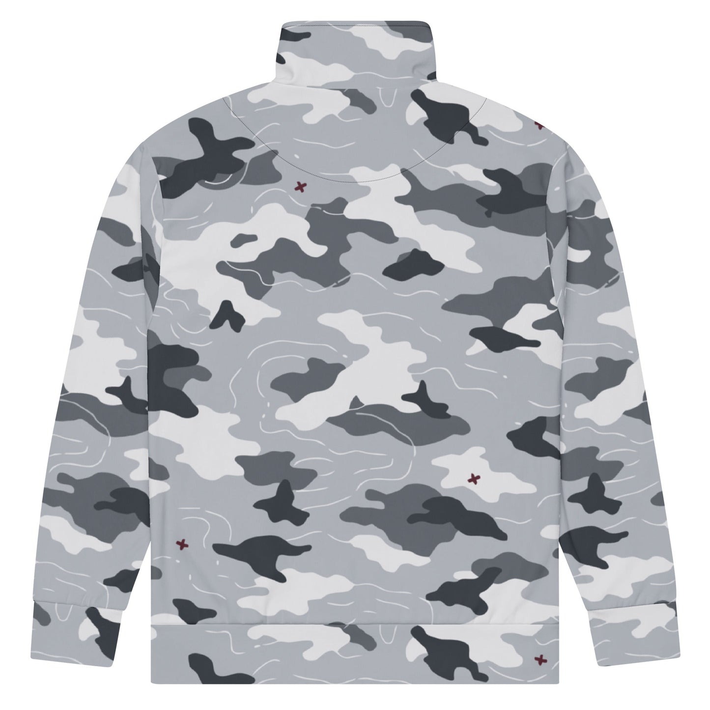Frozen Tundra Topo CAMO Unisex track jacket - Track Jackets