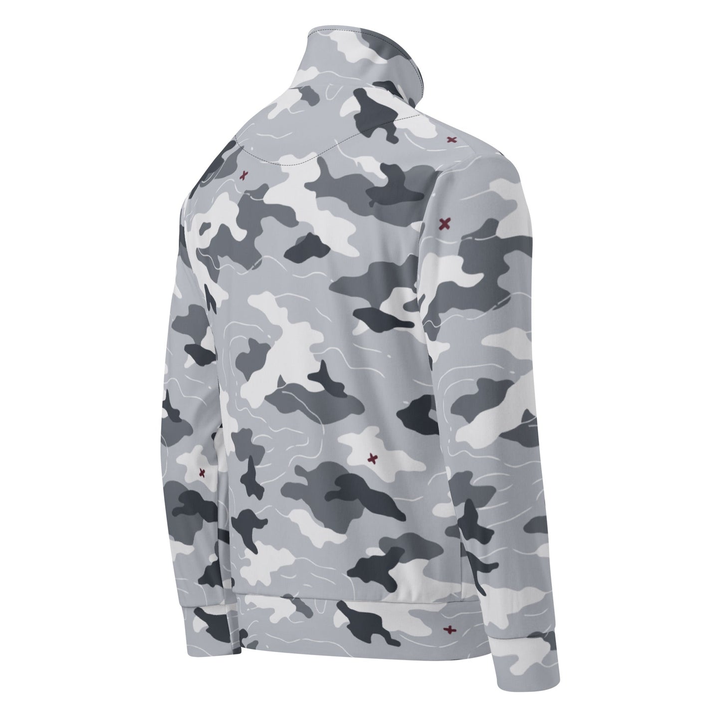 Frozen Tundra Topo CAMO Unisex track jacket - Track Jackets
