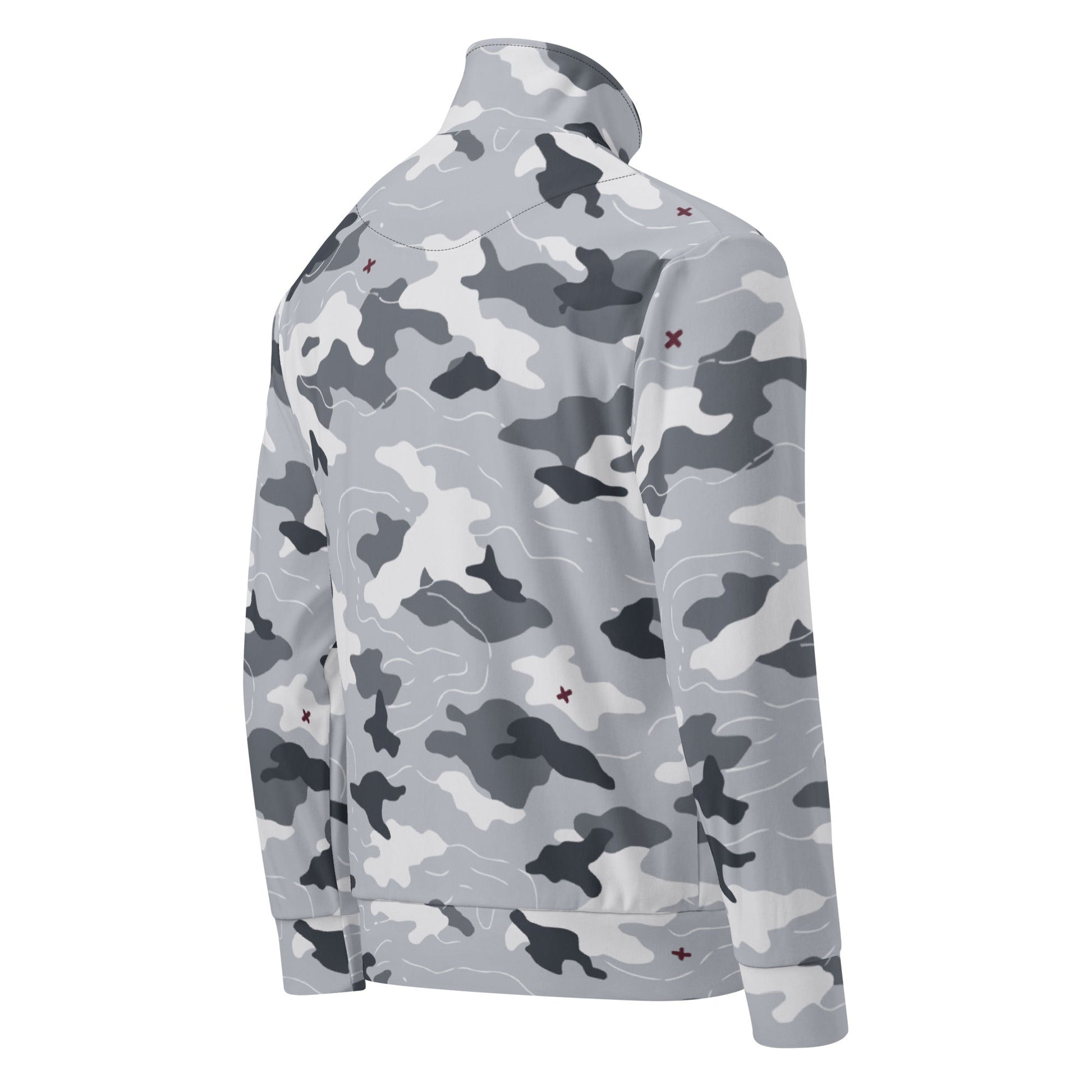 Frozen Tundra Topo CAMO Unisex track jacket - Track Jackets