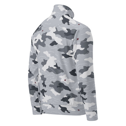 Frozen Tundra Topo CAMO Unisex track jacket - Track Jackets