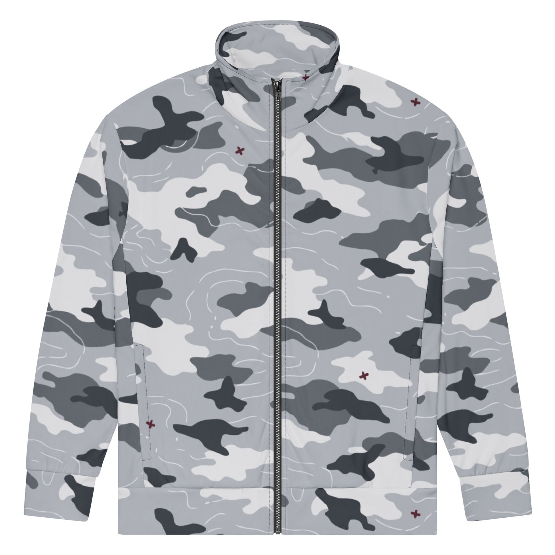 Frozen Tundra Topo CAMO Unisex track jacket - Track Jackets
