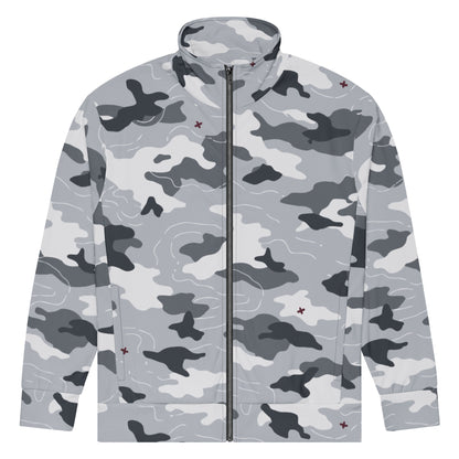 Frozen Tundra Topo CAMO Unisex track jacket - Track Jackets