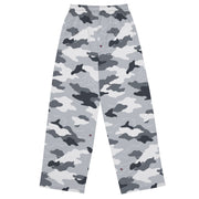 Frozen Tundra Topo CAMO Unisex Wide-Leg Leisure Pants
