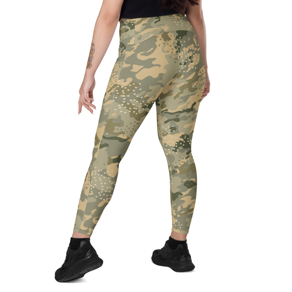 G.I. JOE The Rise of Cobra Desert Movie CAMO Leggings with pockets - Womens With Pockets