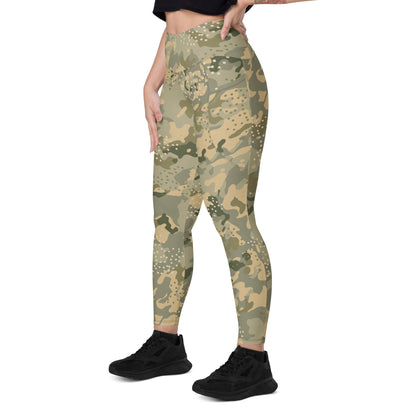 G.I. JOE The Rise of Cobra Desert Movie CAMO Leggings with pockets - Womens With Pockets