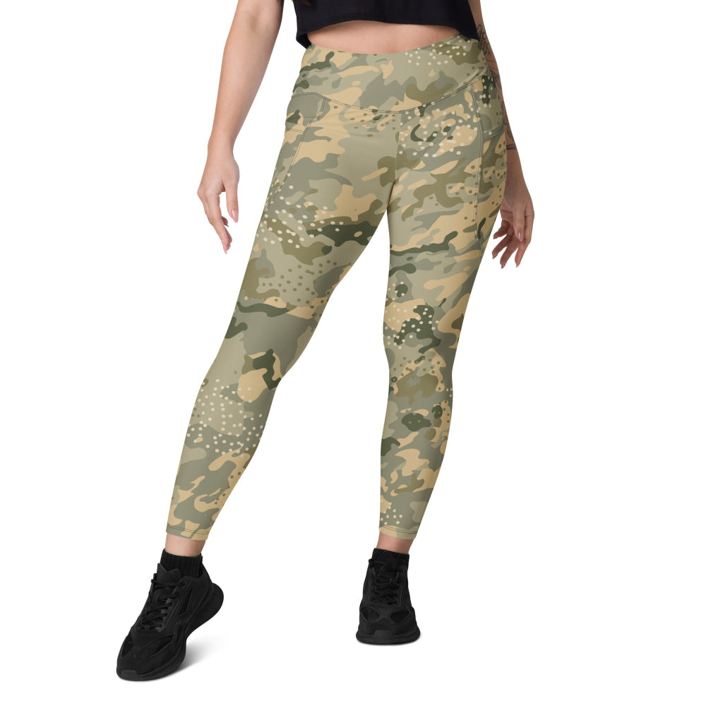 G.I. JOE The Rise of Cobra Desert Movie CAMO Leggings with pockets - Womens With Pockets