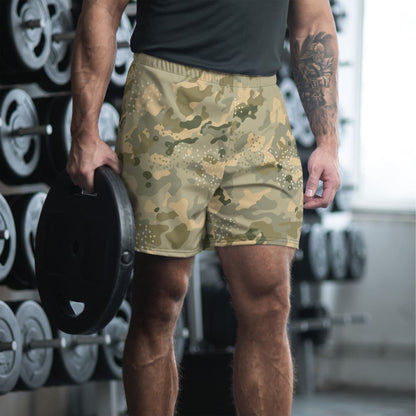 G.I. JOE The Rise of Cobra Desert Movie CAMO Men’s Recycled Athletic Shorts - 2XS - Mens Athletic Shorts