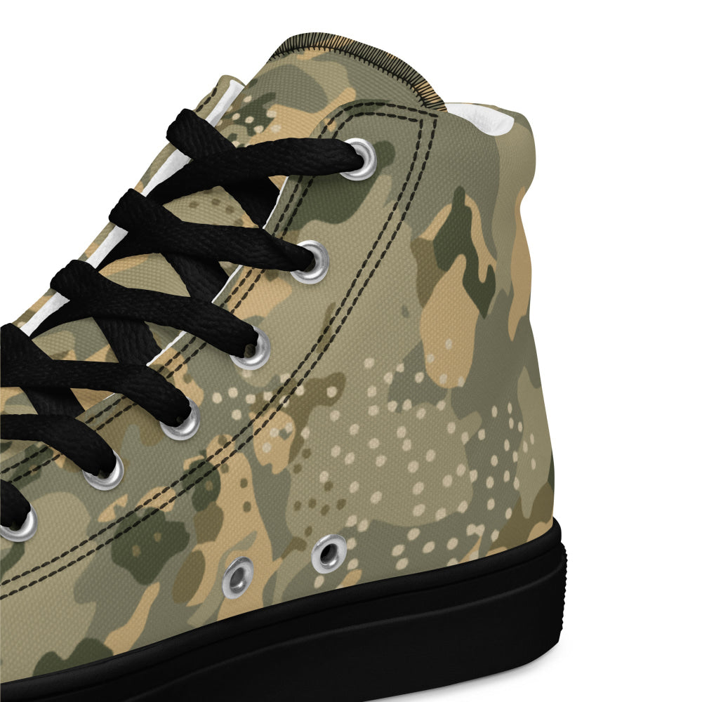 G.I. JOE The Rise of Cobra Desert Movie CAMO Men’s high top canvas shoes - Mens High Top Canvas Shoes